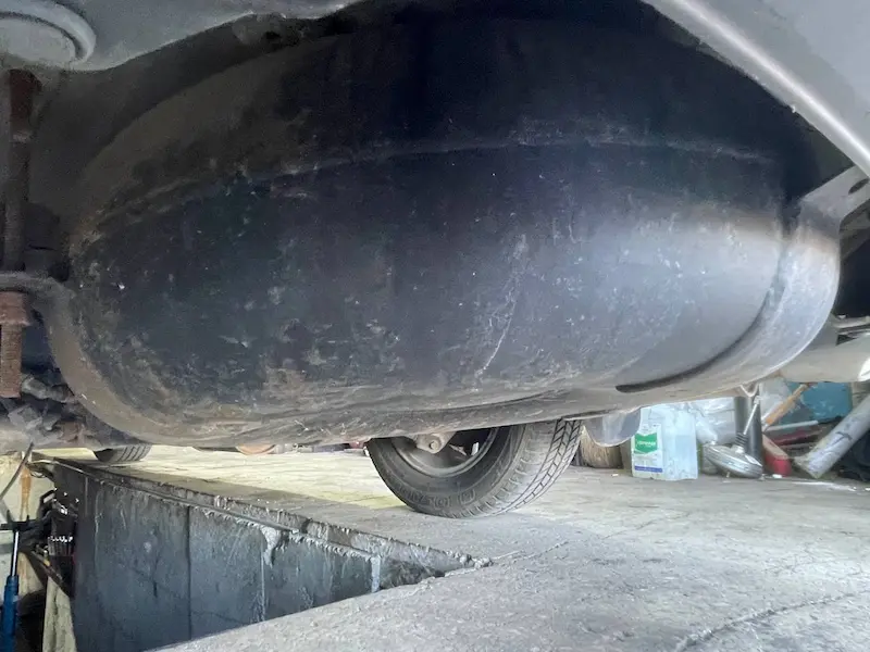 Зовнішній балон ГБО на Honda Crosstour Запоріжжя